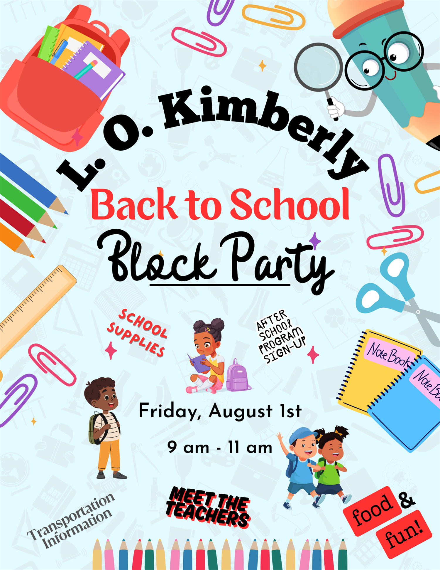  Back to School